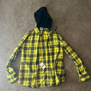 Abound hooded flannel